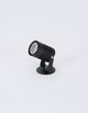 Fend LED Außenwandleuchte in Schwarz, minimalistisch, 3000K warmweißes Licht, ideal für Fassade und Garten.