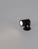 Fend LED Außenwandleuchte in Schwarz, minimalistisches Design, warmweißes Licht, 3000K, IP65, ideal für Außenbereiche.
