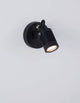 Fend LED Außenwandleuchte Base Hoch 3000K Schwarz IP65 mit ausrichtbarer Lichtquelle in modernem Design.