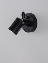 Fend LED Außenwandleuchte Base Hoch 3000K Schwarz IP65