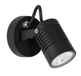 Fend LED Außenwandleuchte Base Hoch 3000K Schwarz IP65