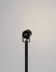 Fend LED Außenwandleuchte Poller 3000K Schwarz IP65 mit ausrichtbarer Lichtquelle in minimalistischem Design.