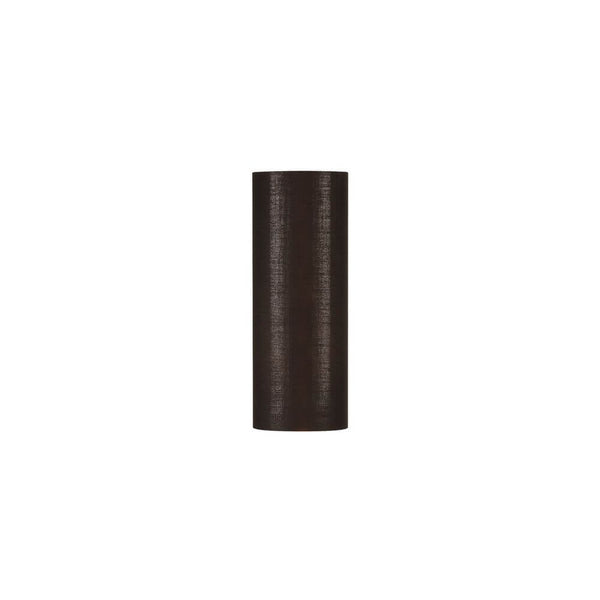 Fenda Leuchtenschirm 40cm Schwarz, schwarzer Leuchtenschirm mit kupfernem Innenraum, 150 mm Durchmesser