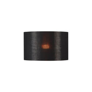 Fenda Leuchtenschirm Ø 45,5cm Schwarz, 280 mm hoch, schwarz/kupfer, moderner Lampenschirm