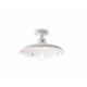 Ferroluce B&W Deckenleuchte, handgefertigte Retro-Deckenlampe aus Keramik, stilvolles Design für jeden Wohnbereich.