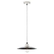 Ferroluce B&W Hängeleuchte Ø 25cm