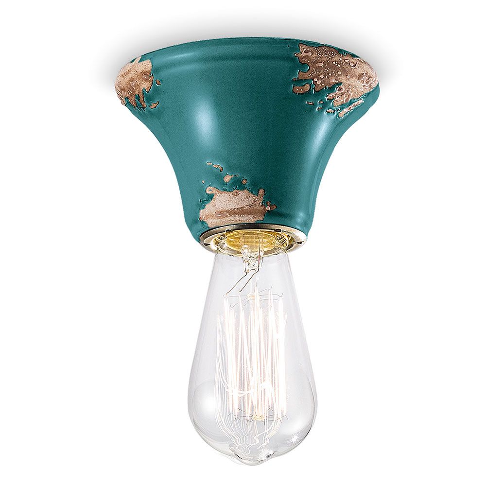Ferroluce Ceiling Light Vintage Ø 10cm