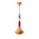 Ferroluce Hängeleuchte Lariat 70cm in buntem Design, ideale Pendelleuchte für Wohnräume und Küchen.