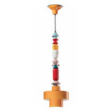 Ferroluce Lampe à suspendre Lariat en céramique 91cm