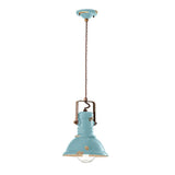 Ferroluce Industrial Ceramic Hanging Lamp Ø 23cm