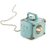 Ferroluce Lámpara de sobremesa industrial retro con interruptor