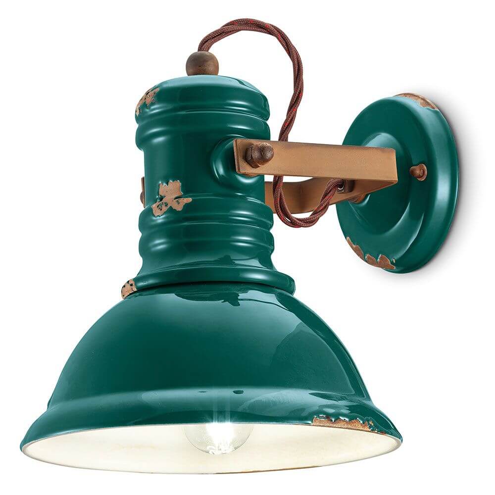 Ferroluce Industrial wall light