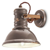 Ferroluce Industrial wall light