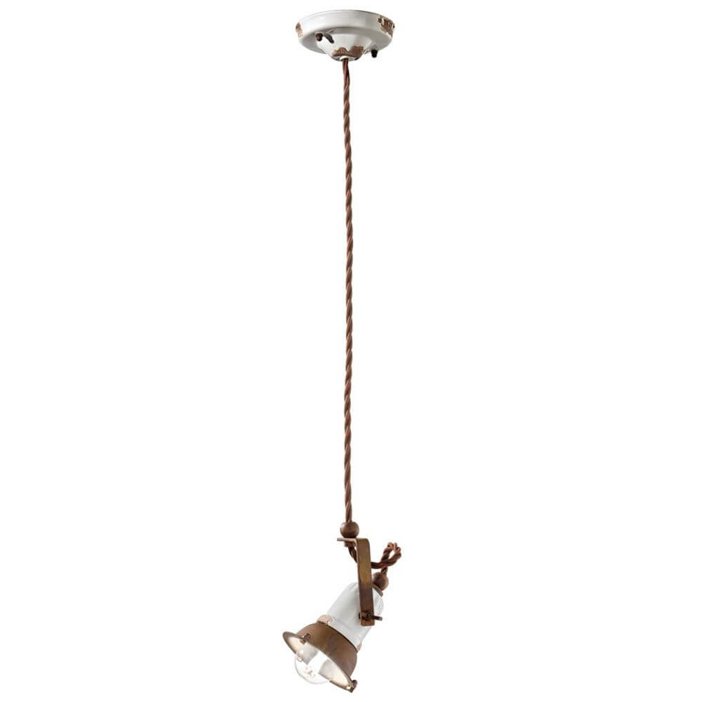 Ferroluce Loft lámpara colgante Ø 9cm