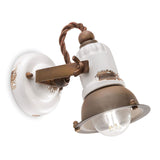 Ferroluce Loft Blanc Applique murale
