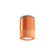 Ferroluce Pi Deckenleuchte Ø 8,5cm in orange, elegante Deckenlampe für Küche, Flur oder Gästezimmer.