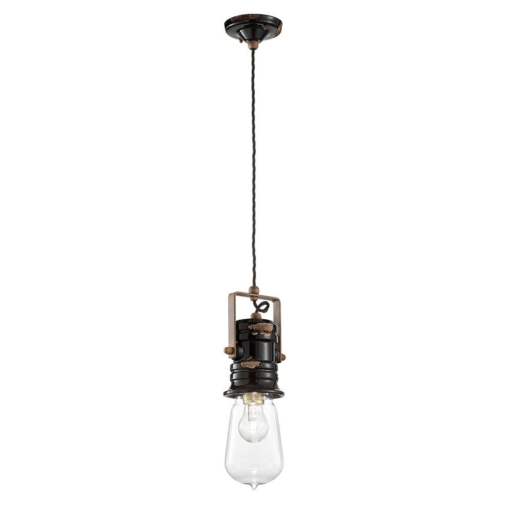 Ferroluce Urban Ceraamic Riping Lamp