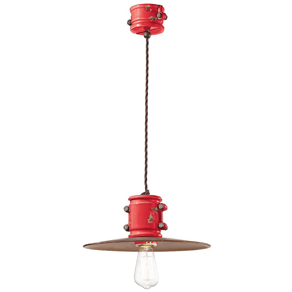 Ferroluce Urban Keramik-Hängeleuchte 40cm