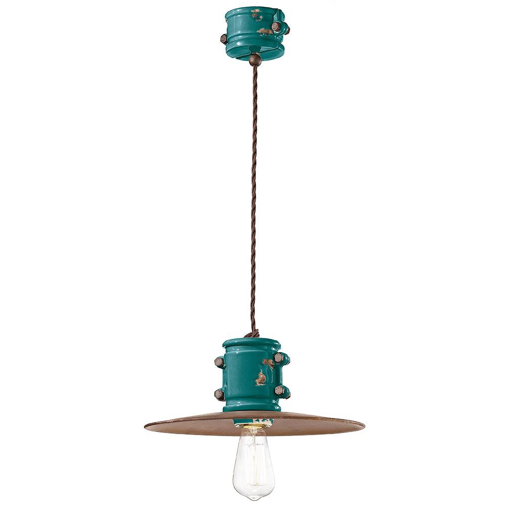 Ferroluce Urban Keramik-Hängeleuchte 40cm