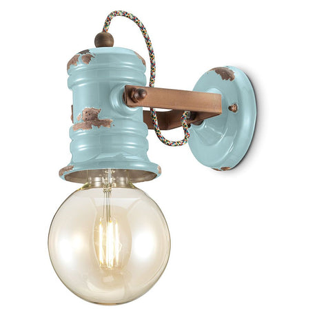 Ceramiczna lampa ścienna Ferroluce Urban