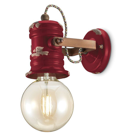 Ceramiczna lampa ścienna Ferroluce Urban