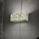 Ferroluce Vague-Vintage Wandleuchte 25cm