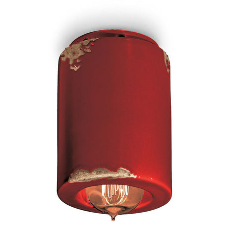 Ferroluce vintage plafondlamp Ø 8,5 cm