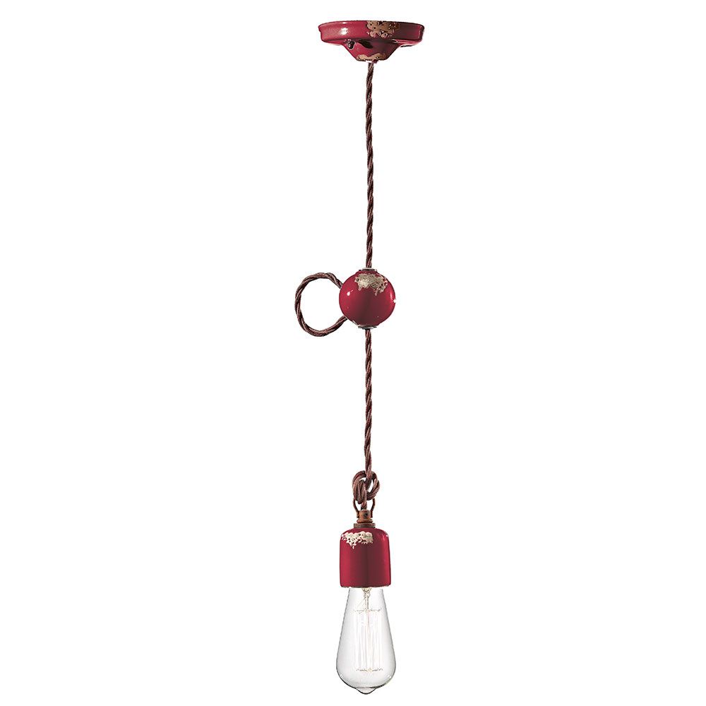 Ferroluce Vintage Lampe à suspendre Ø 5,5cm