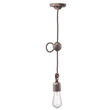 Ferroluce Vintage Lampe à suspendre Ø 5,5cm