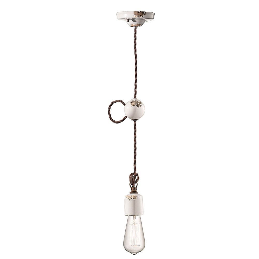 Ferroluce Vintage Lampe à suspendre Ø 5,5cm