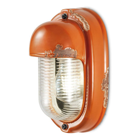 Ceramiczna lampa ścienna Ferroluce w stylu vintage