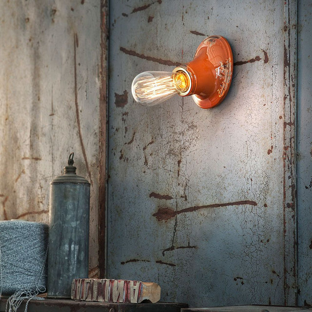 Vintage Wandlampe  Ferroluce   