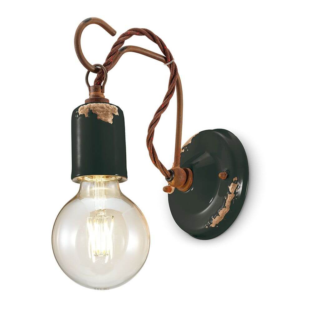 Ferroluce vintage væglampe