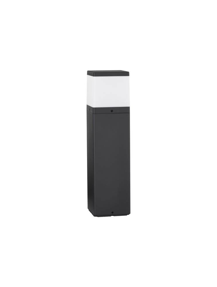 Ferron Außenpollerleuchte Dunkelgrau IP65 in modernem Design zur stilvollen Außenbeleuchtung.