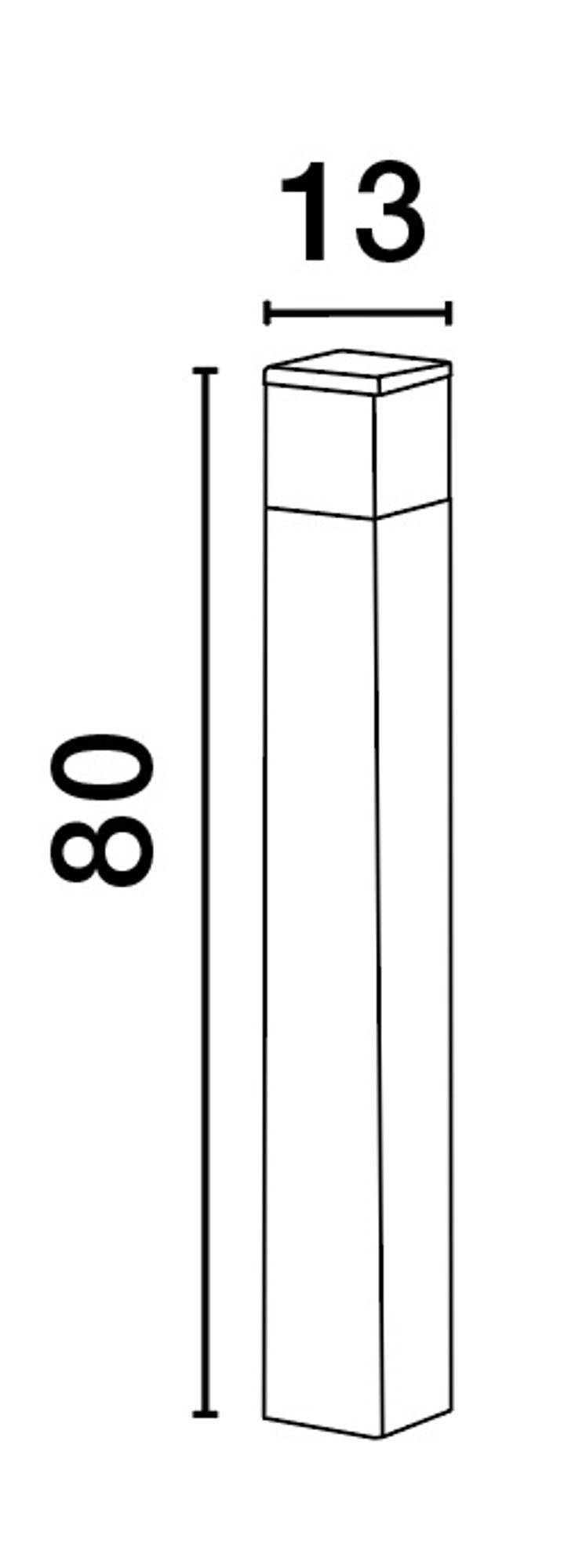 Ferron Außenwegeleuchte Dunkelgrau IP65 (9)