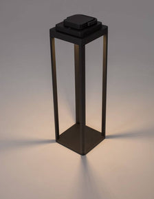 Figi LED lampadaire d’extérieur 3000K anthracite IP65 au design moderne pour les espaces extérieurs.