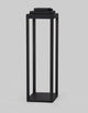 Figi LED Außenstehleuchte 3000K Anthrazit IP65 in modernem Design aus robustem Aluminium.