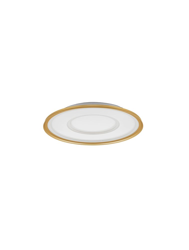 Figin LED Deckenleuchte 2-flammig 2700 5000K Weiß, Gold