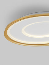 Figin LED Deckenleuchte 2-flammig 2700 5000K Weiß, Gold