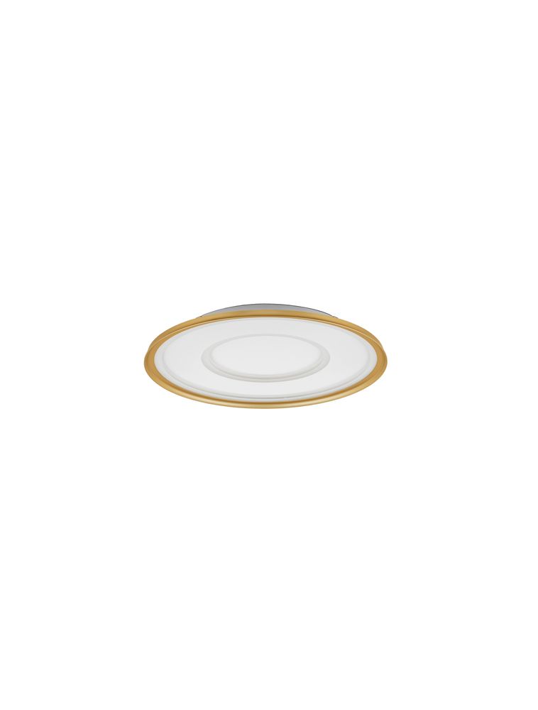 Figin LED Deckenleuchte 2-flammig 2700 5000K Weiß, Gold
