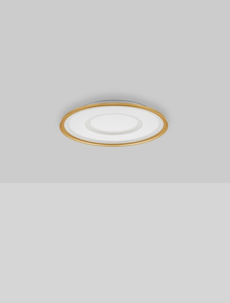 Figin LED Deckenleuchte 2-flammig 2700 5000K Weiß, Gold