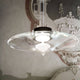 Desideria LED Hängelampe Ø 42cm mit elegantem, mundgeblasenem Glasdesign und stilvoller Halterung.