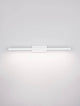 Flat LED Wandleuchte 3000K IP44 in modernem Design mit neutralweißem Licht.