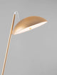 Flute LED Stehlampe H 153cm 3000K mit minimalistischem Design und warmem Licht.