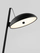 Flute LED Tischleuchte H 53cm 3000K in elegantem Design mit schlankem Fuß und sanft gerundetem Schirm.