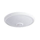 Fogler Sensor LED Deckenleuchte Ø 29cm 800lm Weiß mit Bewegungssensor und modernem Design.