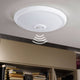 Fogler Sensor LED Deckenleuchte Ø 29cm 800lm Weiß mit Bewegungssensor und moderner Design.