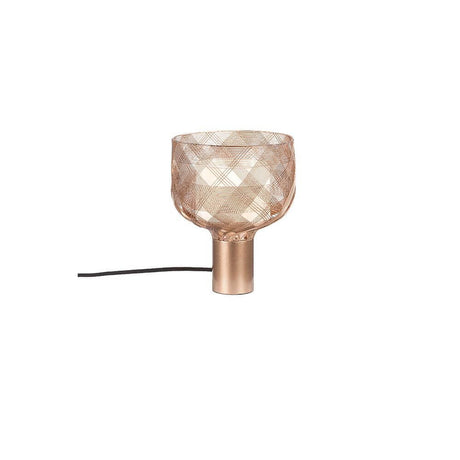Forestier Antenna Tischleuchte mit metallischem Maschenleuchtenschirm und elegantem Design.