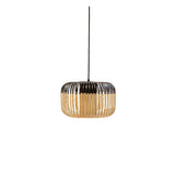 Lampe de suspension légère en bambou