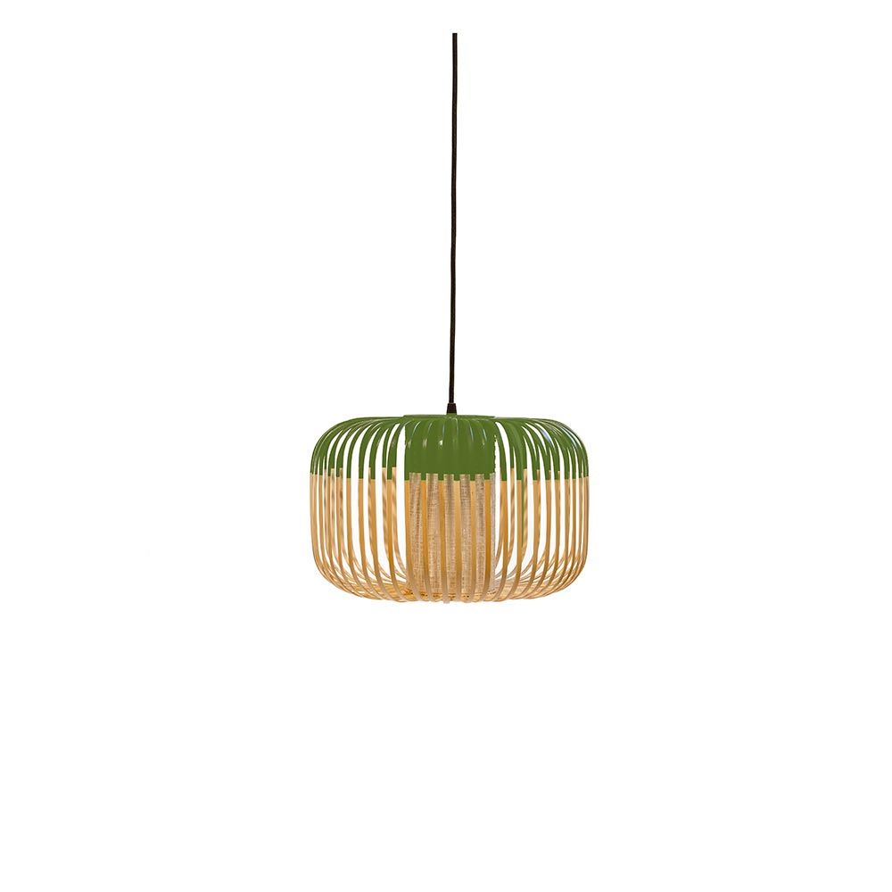 Lampe de suspension légère en bambou